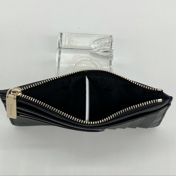 Kate Spade Slim Card Holder Wallet Black - Picture 7 of 9